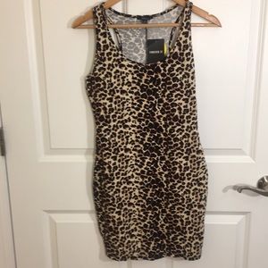 Forever 21 Leopard Dress M